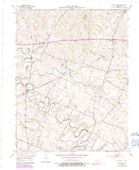 Download a high-resolution, GPS-compatible USGS topo map for Centerville, KY (1991 edition)