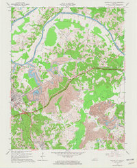 Download a high-resolution, GPS-compatible USGS topo map for Central City East, KY (1973 edition)
