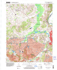 preview thumbnail of historical topo map of Muhlenberg County, KY in 1997