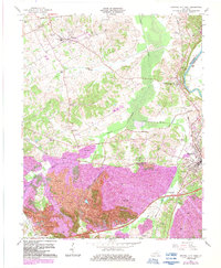 Download a high-resolution, GPS-compatible USGS topo map for Central City West, KY (1984 edition)