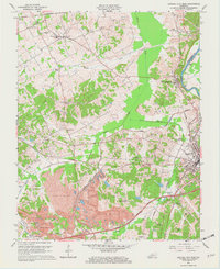 Download a high-resolution, GPS-compatible USGS topo map for Central City West, KY (1973 edition)