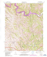 Download a high-resolution, GPS-compatible USGS topo map for Chaplin, KY (1987 edition)