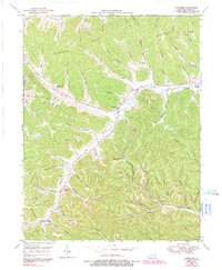 Download a high-resolution, GPS-compatible USGS topo map for Charters, KY (1991 edition)