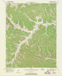 Download a high-resolution, GPS-compatible USGS topo map for Charters, KY (1969 edition)