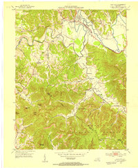 Download a high-resolution, GPS-compatible USGS topo map for Clay City, KY (1953 edition)