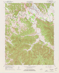 Download a high-resolution, GPS-compatible USGS topo map for Clay City, KY (1977 edition)