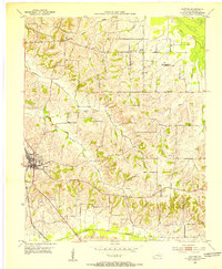 Download a high-resolution, GPS-compatible USGS topo map for Clinton, KY (1953 edition)