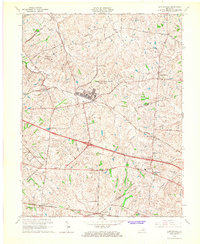 Download a high-resolution, GPS-compatible USGS topo map for Clintonville, KY (1967 edition)