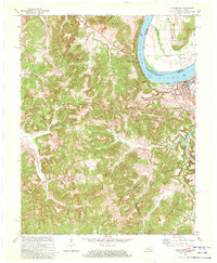 Download a high-resolution, GPS-compatible USGS topo map for Cloverport, KY (1972 edition)