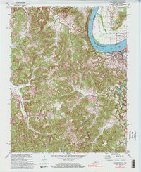 Download a high-resolution, GPS-compatible USGS topo map for Cloverport, KY (1983 edition)