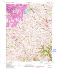 Download a high-resolution, GPS-compatible USGS topo map for Coletown, KY (1993 edition)