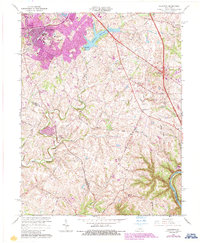 Download a high-resolution, GPS-compatible USGS topo map for Coletown, KY (1987 edition)