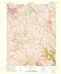 Download a high-resolution, GPS-compatible USGS topo map for Coletown, KY (1972 edition)