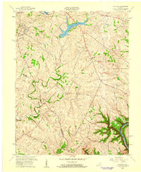preview thumbnail of historical topo map of Fayette County, KY in 1959