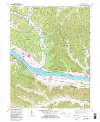 Download a high-resolution, GPS-compatible USGS topo map for Concord, KY (1995 edition)