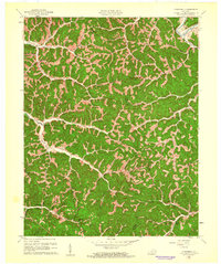 Download a high-resolution, GPS-compatible USGS topo map for Cowcreek, KY (1961 edition)