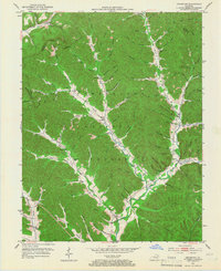 1951 Map of Cranston, 1967 Print