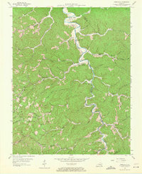 Download a high-resolution, GPS-compatible USGS topo map for Creekville, KY (1971 edition)