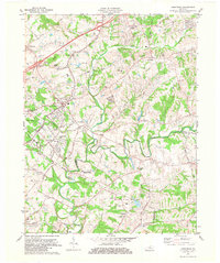 Download a high-resolution, GPS-compatible USGS topo map for Crestwood, KY (1982 edition)