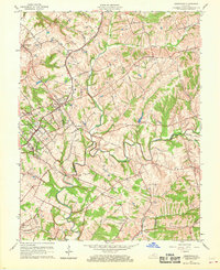 Download a high-resolution, GPS-compatible USGS topo map for Crestwood, KY (1969 edition)