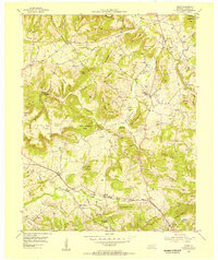 Download a high-resolution, GPS-compatible USGS topo map for Crider, KY (1955 edition)