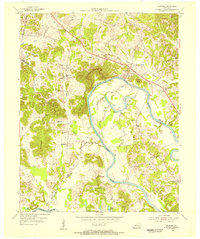 Download a high-resolution, GPS-compatible USGS topo map for Cromwell, KY (1955 edition)