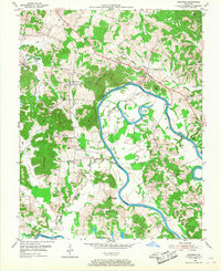 Download a high-resolution, GPS-compatible USGS topo map for Cromwell, KY (1967 edition)