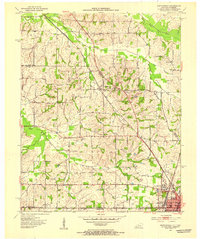preview thumbnail of historical topo map of Fulton County, KY in 1952