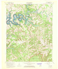 Download a high-resolution, GPS-compatible USGS topo map for Cub Run, KY (1968 edition)