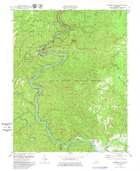 Download a high-resolution, GPS-compatible USGS topo map for Cumberland Falls, KY (1980 edition)