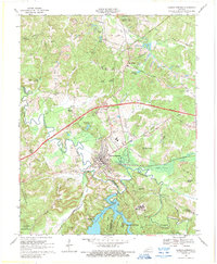 Download a high-resolution, GPS-compatible USGS topo map for Dawson Springs, KY (1989 edition)