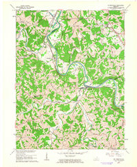 Download a high-resolution, GPS-compatible USGS topo map for De Mossville, KY (1963 edition)