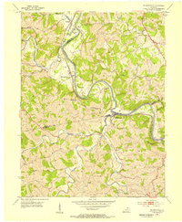Download a high-resolution, GPS-compatible USGS topo map for De Mossville, KY (1955 edition)