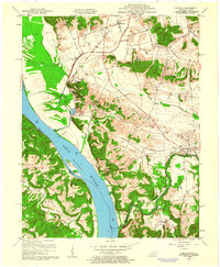 Download a high-resolution, GPS-compatible USGS topo map for Dekoven, KY (1960 edition)
