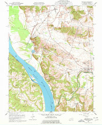 Download a high-resolution, GPS-compatible USGS topo map for Dekoven, KY (1977 edition)