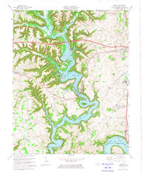 Download a high-resolution, GPS-compatible USGS topo map for Delmer, KY (1974 edition)