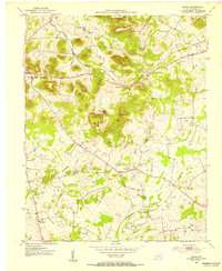 Download a high-resolution, GPS-compatible USGS topo map for Dennis, KY (1953 edition)
