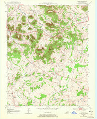 Download a high-resolution, GPS-compatible USGS topo map for Dennis, KY (1972 edition)