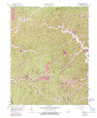 Download a high-resolution, GPS-compatible USGS topo map for Dingus, KY (1988 edition)