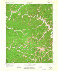 Download a high-resolution, GPS-compatible USGS topo map for Dingus, KY (1964 edition)