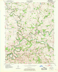 Download a high-resolution, GPS-compatible USGS topo map for Dot, KY (1970 edition)