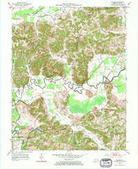 Download a high-resolution, GPS-compatible USGS topo map for Dundee, KY (1967 edition)