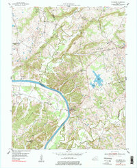 Download a high-resolution, GPS-compatible USGS topo map for Dycusburg, KY (1977 edition)
