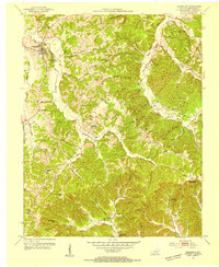 Download a high-resolution, GPS-compatible USGS topo map for Edmonton, KY (1954 edition)