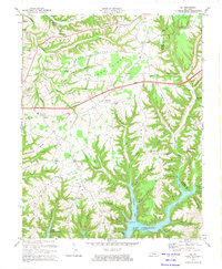 Download a high-resolution, GPS-compatible USGS topo map for Eli, KY (1974 edition)