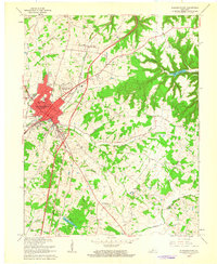 Download a high-resolution, GPS-compatible USGS topo map for Elizabethtown, KY (1962 edition)