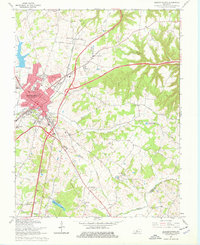 Download a high-resolution, GPS-compatible USGS topo map for Elizabethtown, KY (1977 edition)