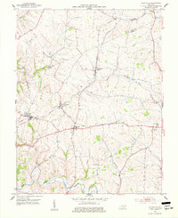 Download a high-resolution, GPS-compatible USGS topo map for Elizaville, KY (1977 edition)