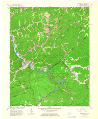 Download a high-resolution, GPS-compatible USGS topo map for Elkhorn City, KY (1964 edition)