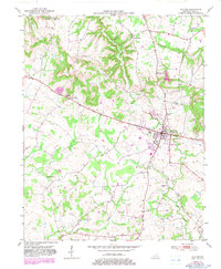 Download a high-resolution, GPS-compatible USGS topo map for Elkton, KY (1983 edition)